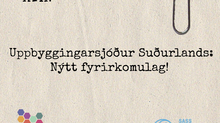 Nýtt fyrirkomulag í Uppbyggingarsjóði Suðurlands: Úthlutað einu sinni á ári í tilraunaskyni